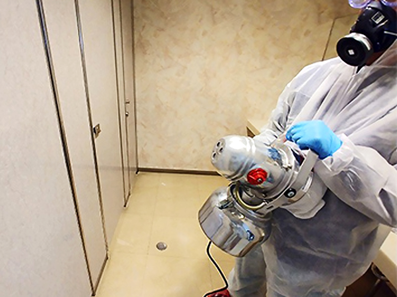 除菌・消毒の写真