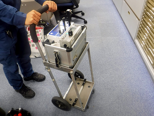 空気環境測定の写真