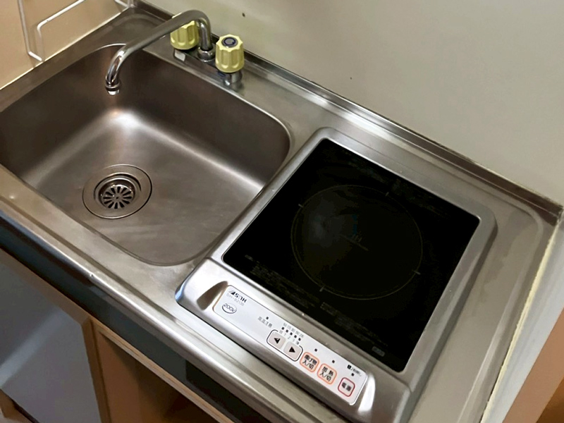 キッチン清掃の写真