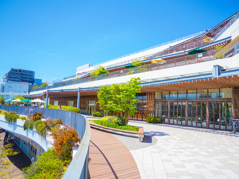 商業施設の写真